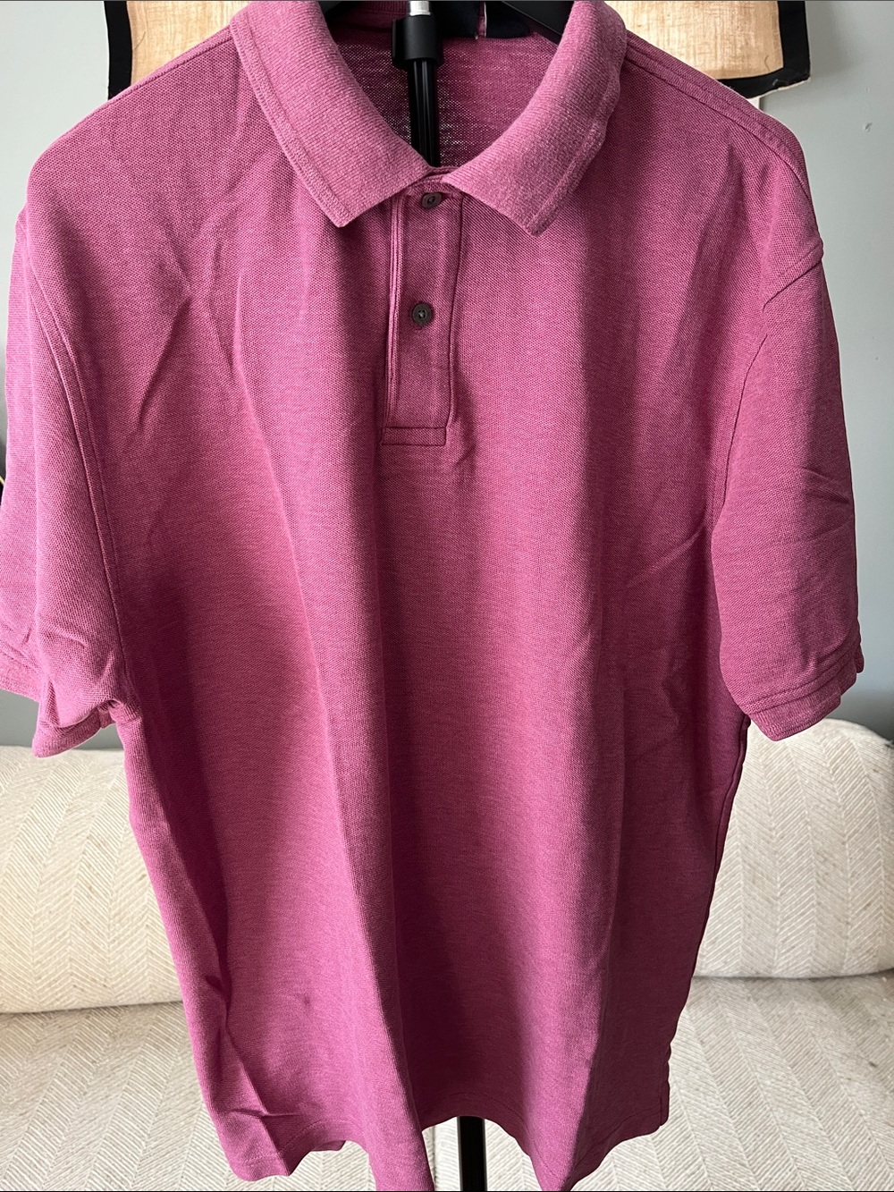 Jos. A. Bank Men's Polo in Berry Pink